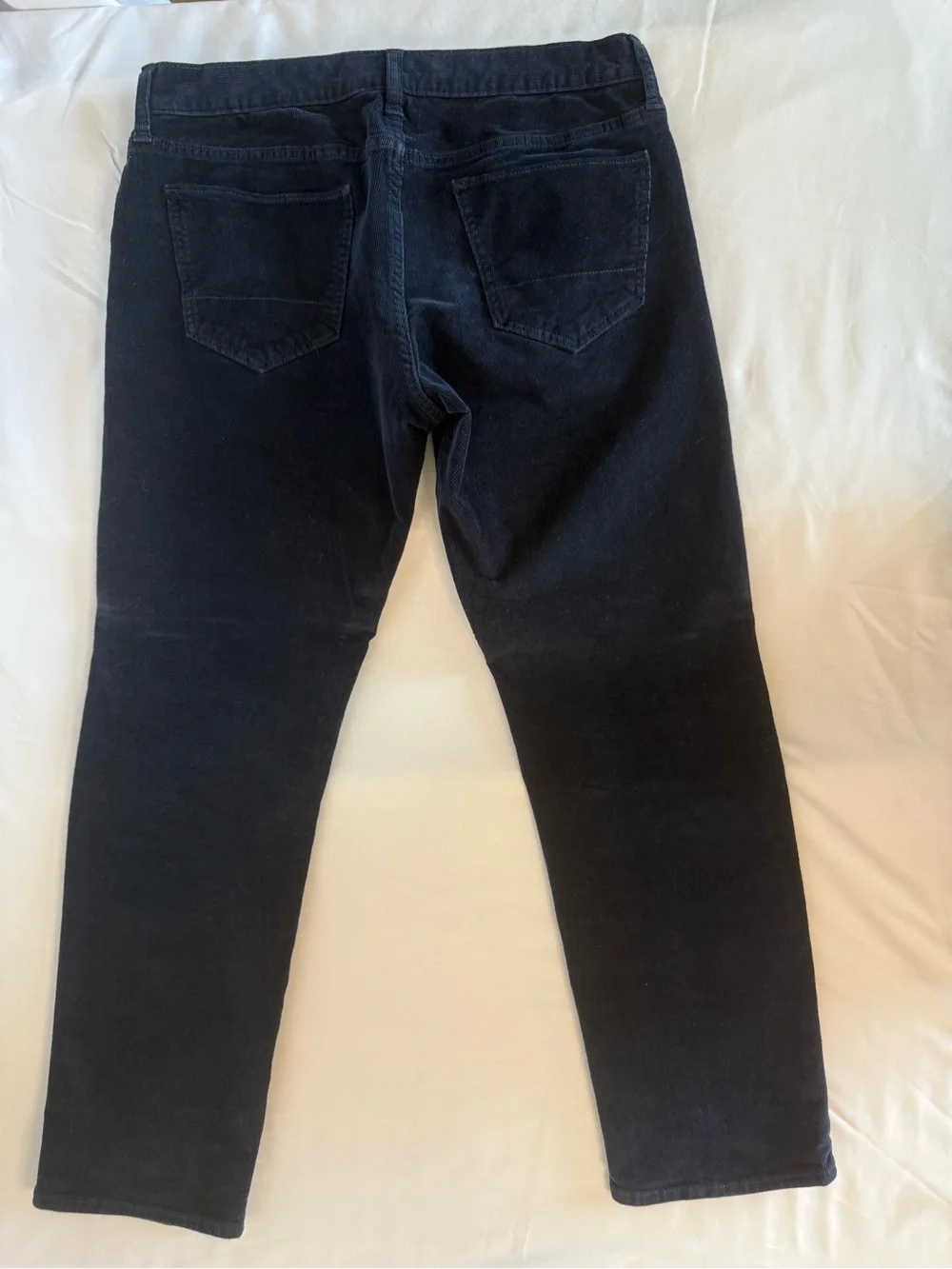 Banana Republic Navy Slim Corduroy Pants